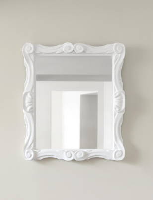 Large ' Neo Baroque' Plaster Mirror