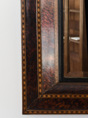 Late 17th Century Dutch Tortoiseshell Box Mirror Late 17th Century Dutch Tortoiseshell Box Mirror