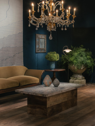 Rare Nero Portoro Slab Coffee Table