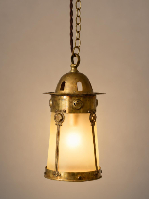 Arts & Crafts Hanging Lantern