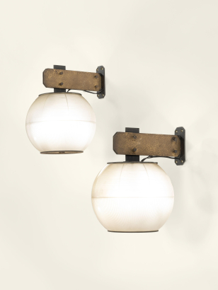 Pair of 'Feltre' Wall Sconces Pair of 'Feltre' Wall Sconces