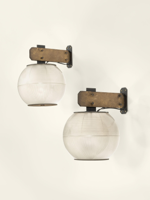 Pair of 'Feltre' Wall Sconces Pair of 'Feltre' Wall Sconces