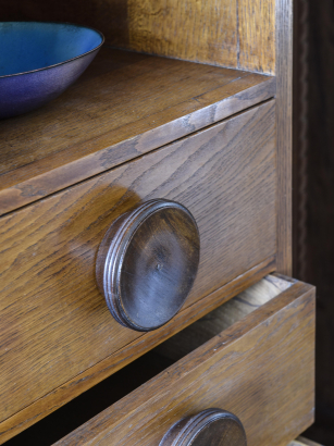 Oak Cabinet by Victor Courtray Oak Cabinet by Victor Courtray