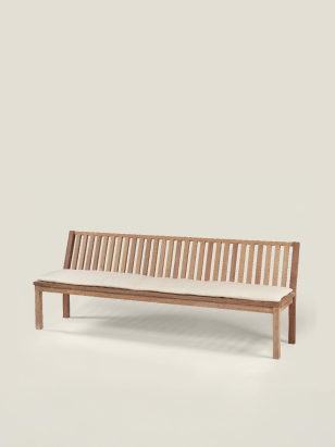 Large Squab Cushion for Slatted Bench