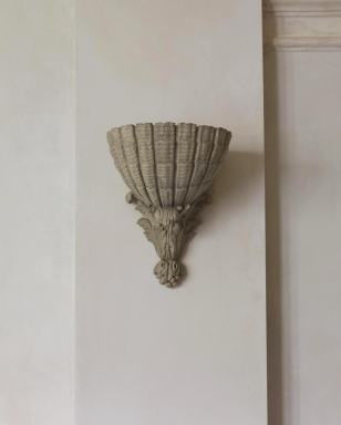 Scallop Shell Wall Plinth