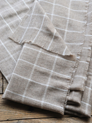 Window Check Pashmina