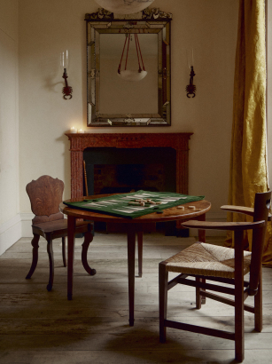 Velvet Backgammon Roll