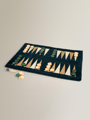 Velvet Backgammon Roll