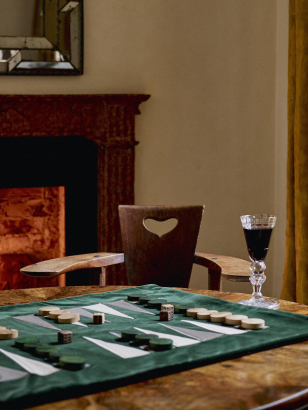 Velvet Backgammon Roll