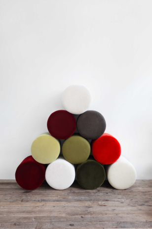 Small Round Ottoman