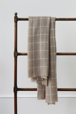 Window Check Pashmina
