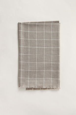 Window Check Pashmina