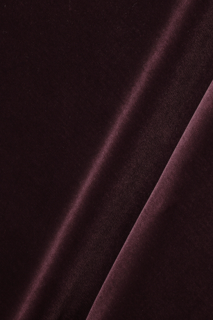 Cotton Velvet in Tyrian