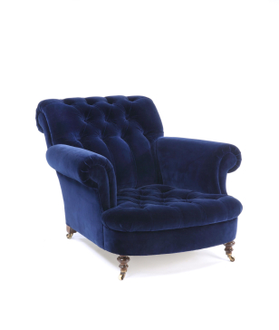 Cotton Velvet in Iolite