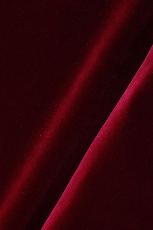 Cotton Velvet in Madder