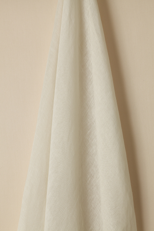 Sheer Linen in Ghost (Double Width)