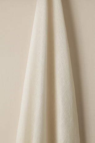 Sheer Linen in Powder (Double Width)