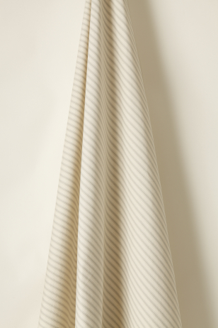 Cotton Ticking in Duck Egg