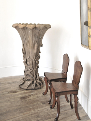 Large 19th Century Sandstone Garden Fountain