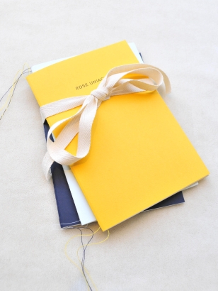 Set of Three A5 Paperback Notebooks
