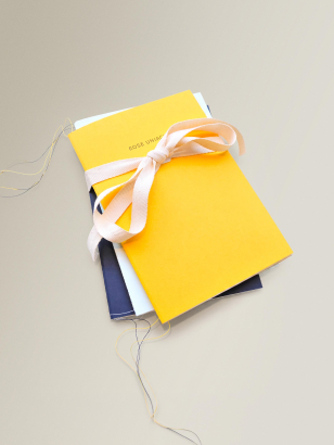 Set of Three A5 Paperback Notebooks