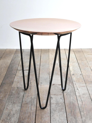 Copper Side Table
