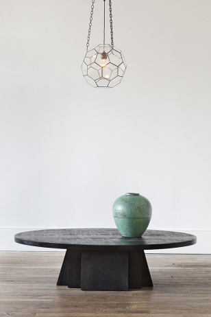 Low Oval Coffee Table