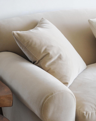 Cotton Velvet in Monkey Nut