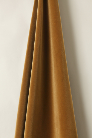 Cotton Velvet in Gingerbread