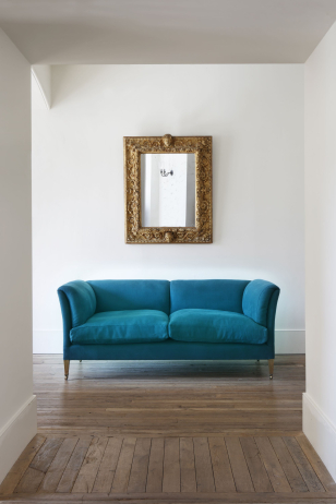 Heavy Weight Linen in Teal