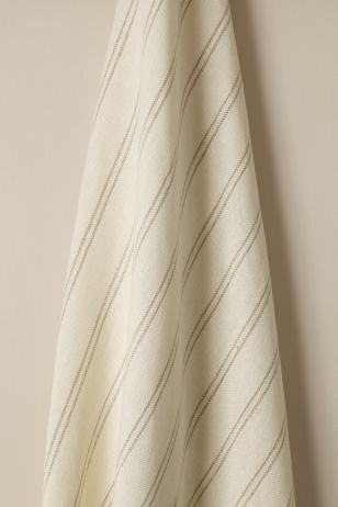 Heavy Weight Linen in Stripe III