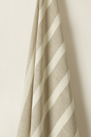 Heavy Weight Linen in Stripe I