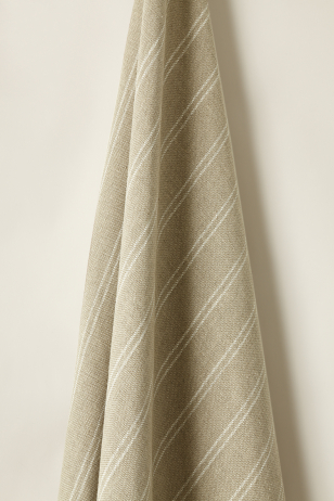 Heavy Weight Linen in Stripe II