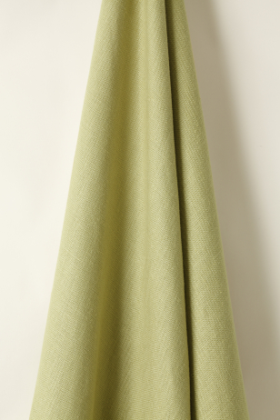 Heavy Weight Linen in Green Tea