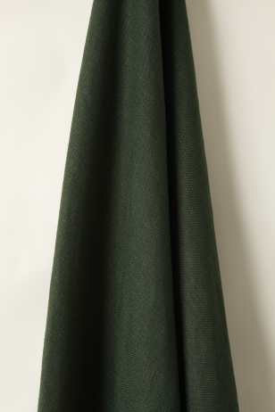 Heavy Weight Linen in Evergreen