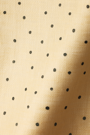 Sheer Linen in Teal Spot on Honey