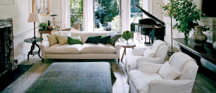 'Mummy' Armchair with Slipcover