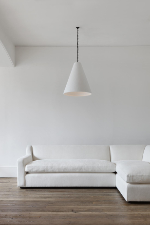 Heavy Weight Linen in Gull