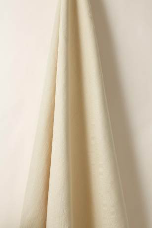 Heavy Weight Linen in Jersey Cream