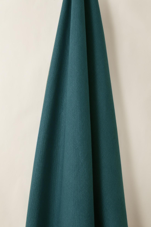 Heavy Weight Linen in Peacock