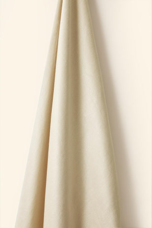Mid Weight Linen in French Chalk