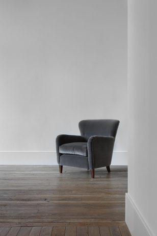 Mohair Velvet in Koala