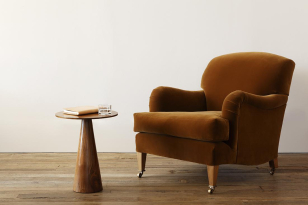 Solid Walnut Side Table