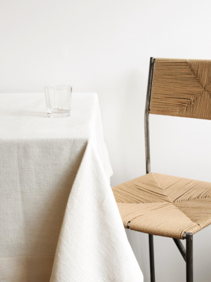 Square Linen Tablecloth