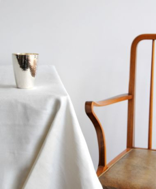 Square Linen Tablecloth