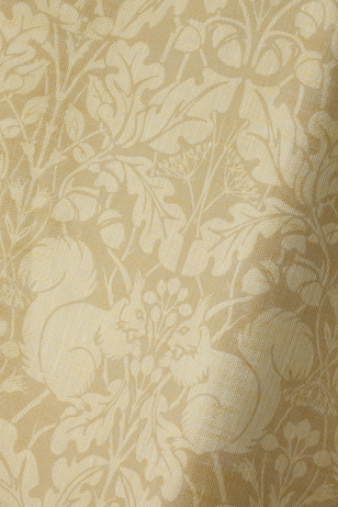 Sheer Linen in Biscuit Squirrel on Honey