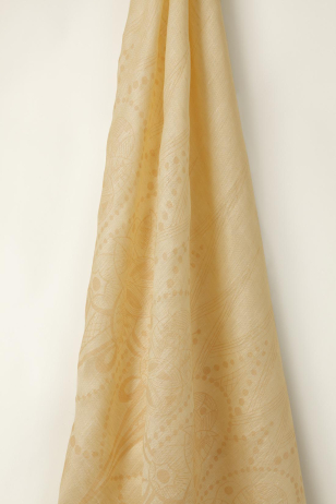 Sheer Linen in Pink Zelda on Honey