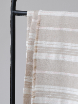 Ticking Stripe Pashmina