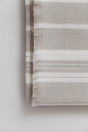 Ticking Stripe Pashmina
