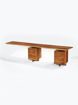 Walnut Desk by Nakashima